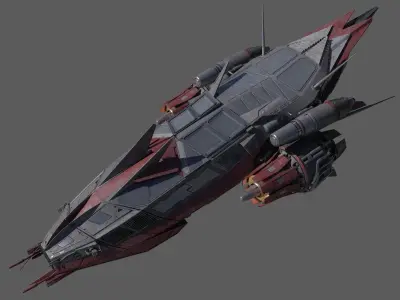 Battle Ship 3D model
