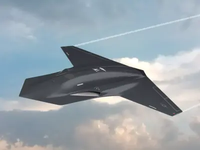 Thanatos Tactical UAV 3D model