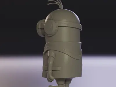 Minions teacher 3D print model
