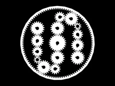 Planetary gear train Free 3D model