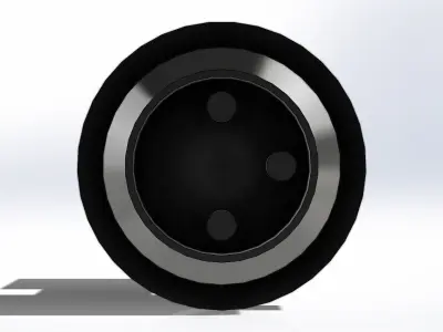 Sensor Magnetico SMC D-M9PSAPC Magnetic Sensor 3D model