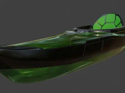 Kayak 3D model