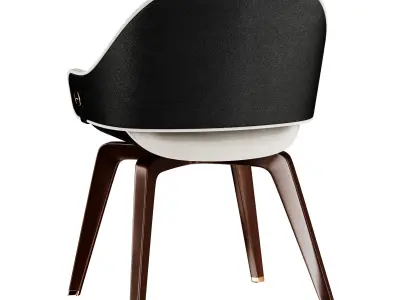 Furnitura dining chair 3D model