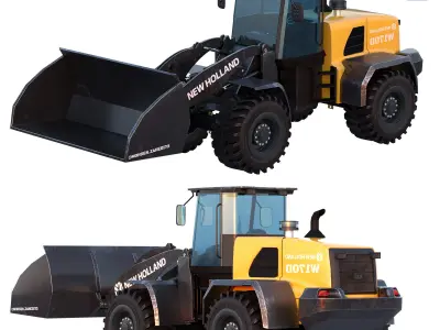 newholland w170d 3D model