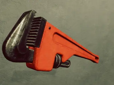 Monkey Wrench 3D model
