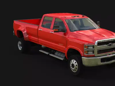 2020 Chevrolet Silverado 4500HD Pickup 3D model