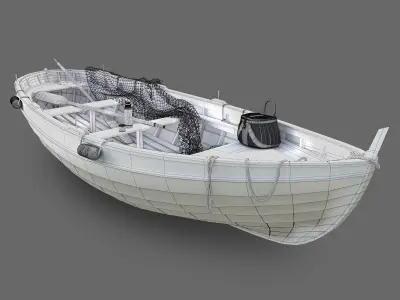 fishing boat 3D model
