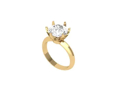 Wedding Ring  3D print model 365
