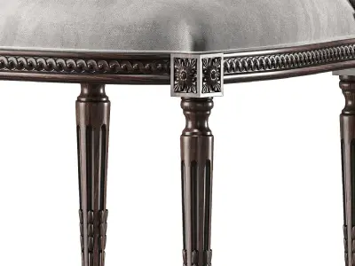 chairish louis table and chair art 5694 3D model