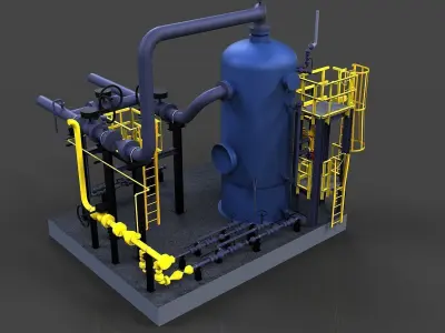 Access platforms Free 3D model