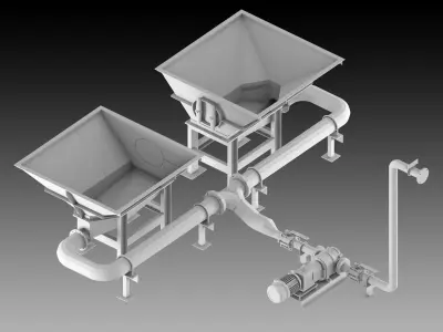 8 Factory Props- High detail 3d models- Vol 08 Low-poly 3D model