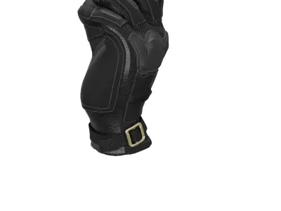 Premium Tactical Durable Military Gloves Clo3D 3D model