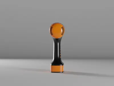 generic cordless drill Pbr Low-poly 3D model