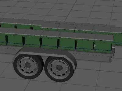 beehive trailer 3D model