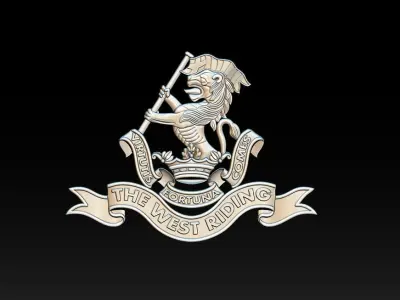 3D model Wellington Coat Of Arms 3D print model