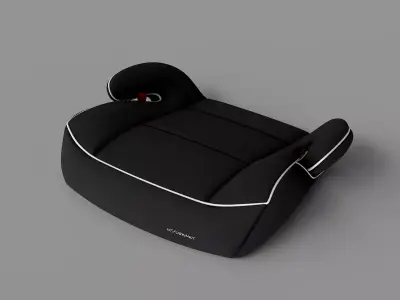 child booster seat 3D model