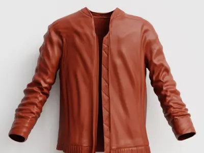 Realistic 3D Jacket Model  High-Quality Digital Clothing 3D model
