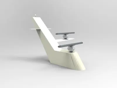 Radar Navigation mast 3D print model