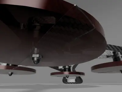 DRONE CHASSIS 3D model
