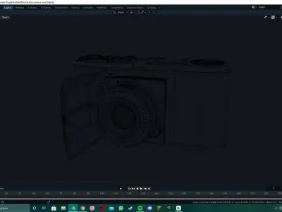 Kodak camera retina 1a 3D model
