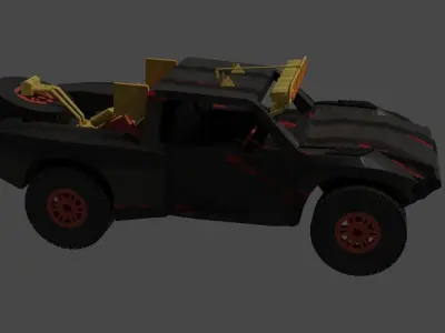 trophy truck Free 3D model