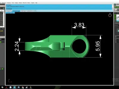 Jewelry Lock Clasp Connector 3D Model  2886 3D print model