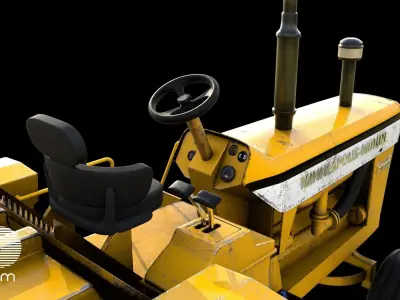 Minneapolis moline Vista G1000 Low-poly 3D model