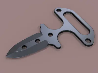 Push dagger 3D model