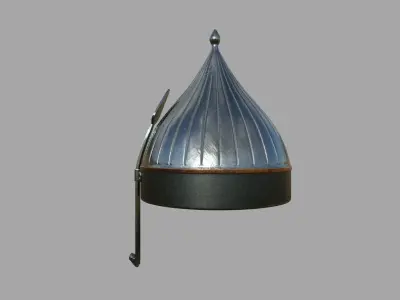 Medieval middle eastern helmet 3D model