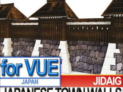 Japan Blocks Collection 3D Model Pack