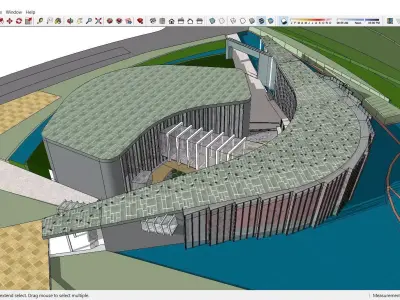 Sketchup Museum 128 3D model