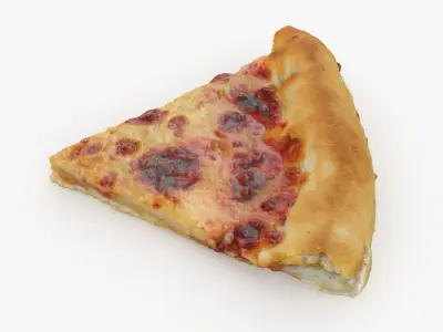 Cheese Pizza Collection 3D model