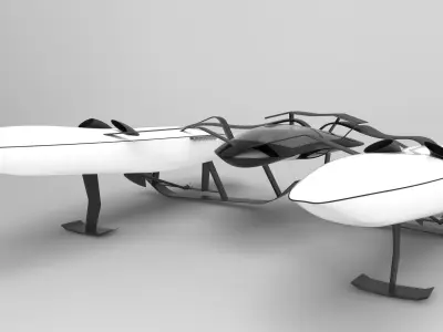 SeaLine hovercraft Free 3D model