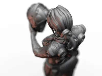 Female Character- Pilot Yari 3D print model