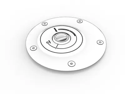 Rizoma Universal Gas Cap 3D model