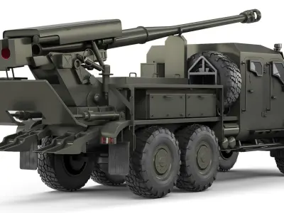 SPH 2S22 Bogdana 4 2023 3D model