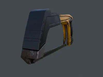 Saw and Hacksaw - PBR Game Ready Low-poly Low-poly 3D model