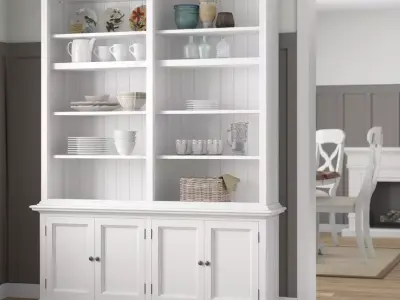 Gerold Display Cabinet 3D model