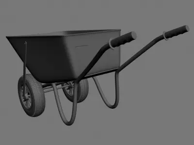 Wheelbarrow3 wheelbarrow 3D model