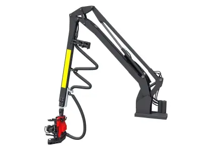 Forestry Crane 3D model