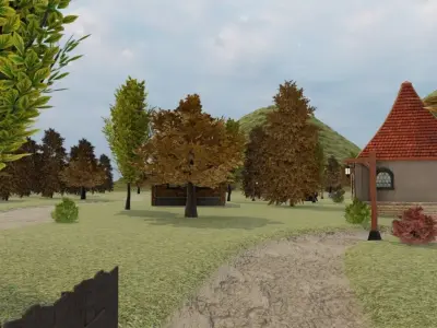 Rustic Village 3D model