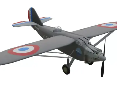 Latecoere 290 Low-poly 3D model