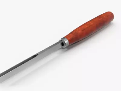 V Chisel 30deg 3D model