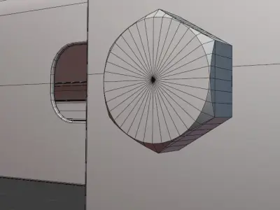 Metal Shelf 01 3D model