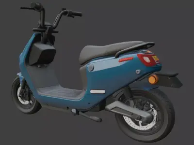 Stylized Electric Scooter 3D Model 3D model shop