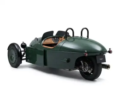 Morgan Super 3 Roadster Low-poly 3D model