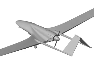 Bayraktar TB2 UCAV 3D model