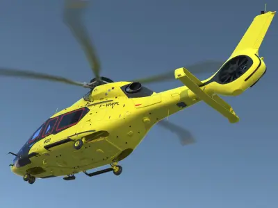 Airbus H160 3D model