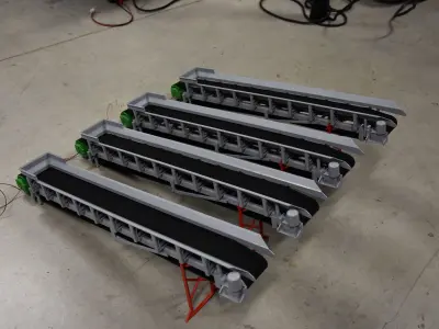 Conveyor belt 3D print model