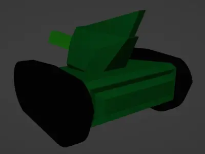 Tank Model 1 3D model